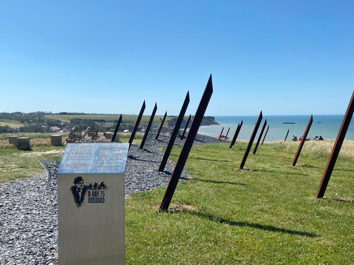 La Lumineuz Au Coeur Des Plages Du Debarquement Creully sur Seulles Buitenkant foto